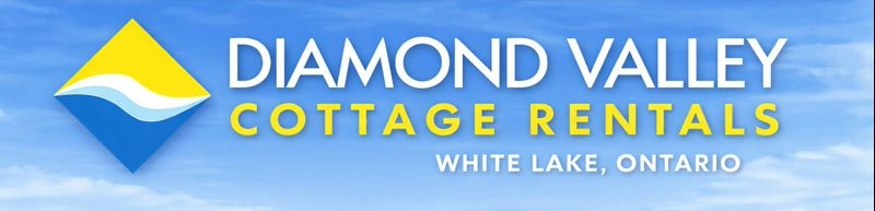 Diamond Valley Cottage Rentals logo – Lakefront cottage near Ottawa in White Lake Ontario